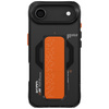 Etui Skinarma Haxa do iPhone Air Magnetic Charging + Grip Stand grafitowy