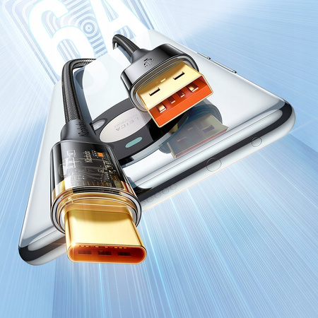 MCDODO KABEL USB 3W1 SZYBKIE ŁADOWANIE USB-C LIGHTNING MICRO USB 6A 100W 1M