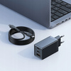 MCDODO SZYBKA ŁADOWARKA SIECIOWA ZASILACZ 3X USB-C PD USB GAN 67W KABEL 1M