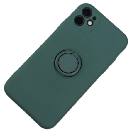 BELINE ETUI SILICONE RING DO IPHONE 12 PRO MAX Z RINGIEM OCHRONA SILIKONOWA