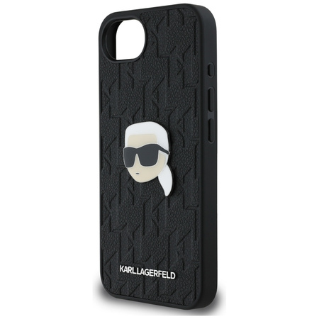 KARL LAGERFELD ETUI MONOGRAM KARL HEAD PIN DO IPHONE 16E LUXURY PROTECTION