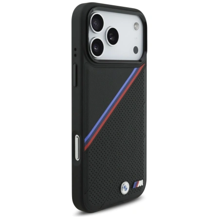 BMW ETUI M TRICOLOR METAL LOGO DO IPHONE 17 PRO MAX MAGSAFE LUKSUSOWA