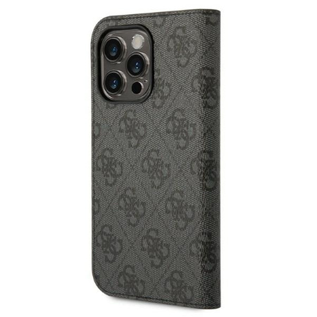 GUESS ETUI DO IPHONE 14 PRO 6,1 BOOK 4G Z LOGO VINTAGE GOLD