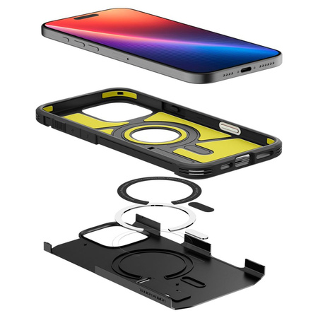 SPIGEN TOUGH ARMOR CASE DO IPHONE 16 PRO MAX DO MAGSAFE TRWAŁE ETUI OCHRONA