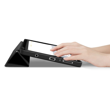TECH-PROTECT SC PEN CANVAS GALAXY TAB A9+ / A11+ PLUS 11.0 X210 / X215 / X216 / X230 / X235 / X236 OBSIDIAN BLACK