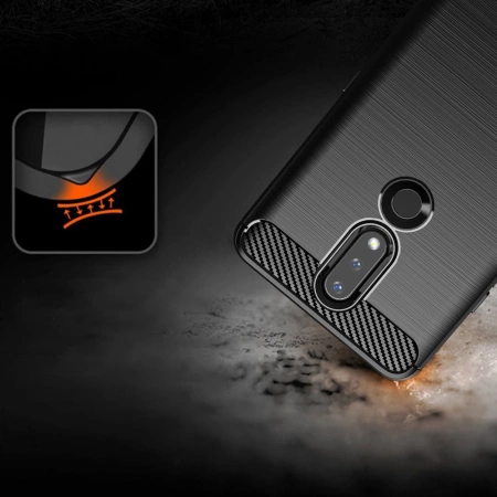 HURTEL POKROWIEC CARBON CASE DO NOKIA 2.4 OCHRONA EKRANU WYSOKIEJ JAKOŚCI