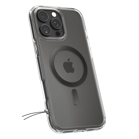 SPIGEN ULTRA HYBRID MAG DO MAGSAFE DO IPHONE 16 PRO MAX ETUI Z WĘGLOWEGO