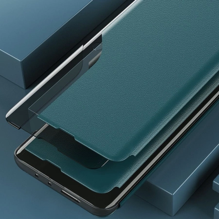 HURTEL ECO LEATHER VIEW CASE ETUI Z KLAPKĄ DO SAMSUNG GALAXY A02S Z FUNKCJĄ