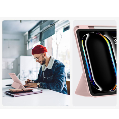 TECH-PROTECT SC PEN IPAD PRO 13” 7 / 8 / 2024-2025 PINK