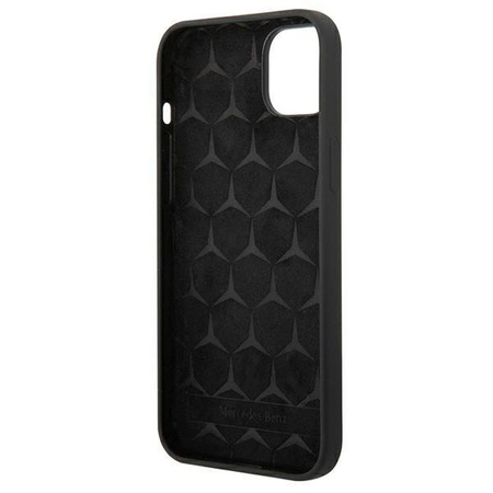 Mercedes MEHCP14SSILBK iPhone 14 6,1" czarny/black hardcase Silicone Line