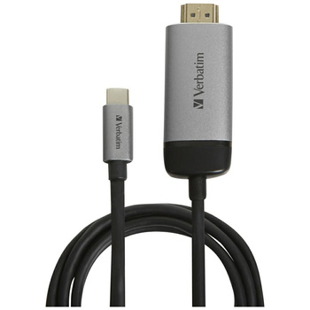 VERBATIM ADAPTER PRZEJŚCIÓWKA USB-C DO HDMI 4K DO LAPTOPA TELEWIZORA 1.5M