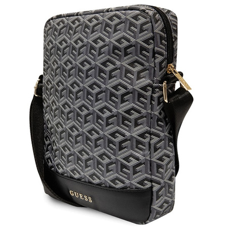Guess Torba GUTB10HGCFSEK 10czarny/black GCube Stripe Tablet Bag