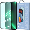 Joyroom Knight zielone szkło do iPhone 14 Pro Max z filtrem Anti Blue Light na cały ekran (JR-G04)