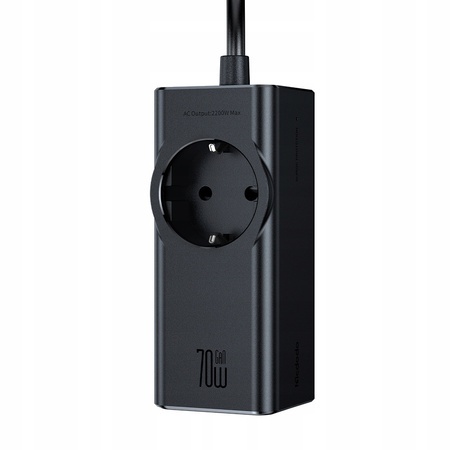 MCDODO ŁADOWARKA SIECIOWA LISTWA ZASILAJĄCA GAN 1xUSB 2xUSB-C 1xAC 70W