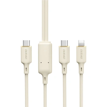 DUDAO KABEL USB-C DO LIGHTNING 100W 1.2M DO ŁADOWANIA IPHONE 11 12 13 14 15