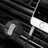 Ugreen płaski kabel przewód audio AUX 3,5 mm mini jack 5m srebrny (10728)