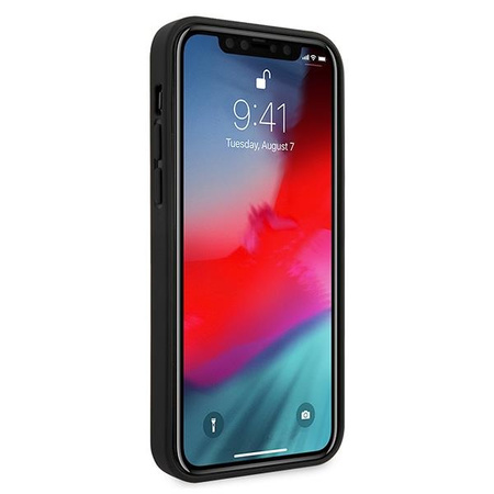 Guess GUHCP12LVSATMLRE iPhone 12 Pro Max 6,7" czerwony/red hardcase Saffiano