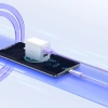 BASEUS KABEL USB-A 100W DO TELEFONÓW 1M Z INTELIGENTNYM CZUJNIKIEM