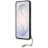 Etui Guess 4G Classic Logo Charm MagSafe do Samsung Galaxy S26 brązowy