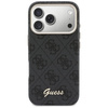 Etui Guess 4G Script MagSafe do iPhone 17 Pro Max czarny