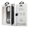 Karl Lagerfeld KLHCP13L3DKPK iPhone 13 Pro / 13 6,1" czarny/black hardcase Ikonik Patch