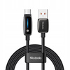 MCDODO ŁADOWARKA KABEL USB-A USB-C SZYBKIE ŁADOWANIE DO IPHONE TYP C 1M LED