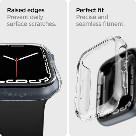 SPIGEN THIN FIT APPLE WATCH 7 / 8 (45 MM) CRYSTAL CLEAR