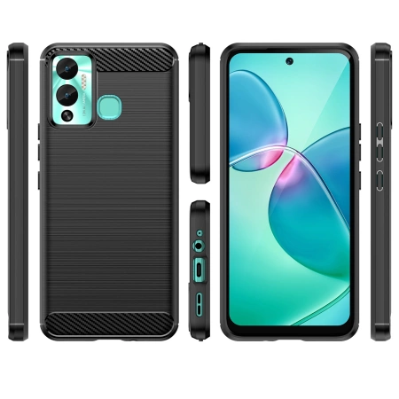 HURTEL CARBON CASE DO INFINIX HOT 12 PLAY NFC HOT 12 PLAY POKROWIEC