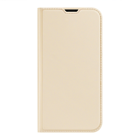 Dux Ducis Skin Pro kabura etui pokrowiec z klapką iPhone 14 złoty