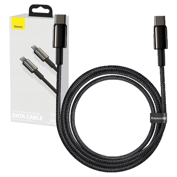 BASEUS KABEL USB-C DO USB-C 100W PD DO TELEFON LAPTOP 2M SZYBKIE ŁADOWANIE