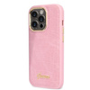 Guess GUHCP14LHGCRHP iPhone 14 Pro 6,1" różowy/pink hardcase Croco Collection