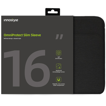 INNOSTYLE TORBA NA LAPTOPA 16 WODOODPORNA ETUI OMNIPROTECT SLIM CZARNA