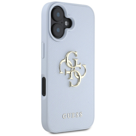 GUESS ETUI TPU DO IPHONE 16 Z LOGO 4G SMALL CLASSIC ZAMIENNE NA MAGNETYCZNE