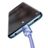 Baseus Crystal Shine Series kabel przewód USB do szybkiego ładowania i transferu danych USB Typ C - USB Typ C 100W 2m fioletowy (CAJY000705)