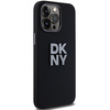 DKNY POKROWIEC DO IPHONE 15 PRO MAX 6.7 LIQUID SILICONE Z LOGO METALOWYM