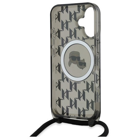 KARL LAGERFELD ETUI KLHMP16SHCKCKLCK DO IPHONE 16 6.1 MAGNETYCZNE CROSSBODY