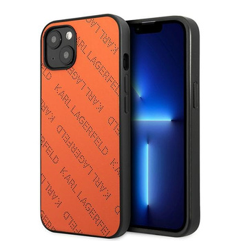 KARL LAGERFELD POKROWIEC DO IPHONE 13 14 15 6,1 HARDCASE PERFORATED ALLOVER