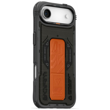 Etui Skinarma Phantom do iPhone Air      Magnetic Charging + Grip Stand oliwkowy
