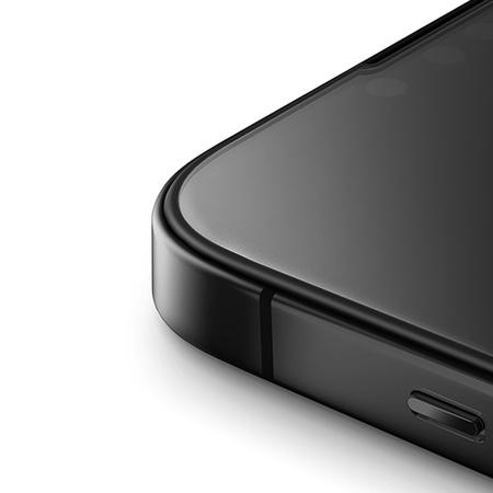 UNIQ OPTIX MATTE SZKŁO DO IPHONE 15 6.1 14 PRO MATOWE Z APLIKATOREM OCHRONA