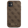 GUESS POKROWIEC DO IPHONE 11 XR 6,1 4G METAL GOLD LOGO Z DODATKOWĄ OCHRONĄ