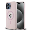 KARL LAGERFELD CASE SILICONE DO IPHONE 15 PRO 6.1 DO MAGSAFE KARL &