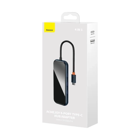 BASEUS HUB ADAPTER PRZEJŚCIÓWKA USB-C DO LAPTOP TABLET TELEFON 4X USB 30