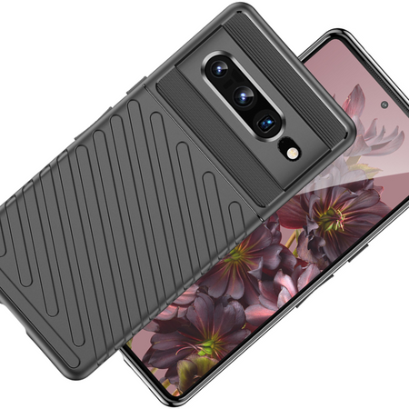 Thunder Case elastyczne pancerne etui pokrowiec Google Pixel 7 Pro czarny