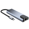 TECH-PROTECT V3-HUB ADAPTER 5IN1 DO LAPTOPA USB-C 4K HDMI Z PORTEM ETHERNET
