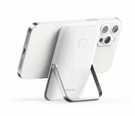 Powerbank Mcdodo GoPower  5000mAh PD 3.0 ,Do IPhone, Magnetyczny Bia³y