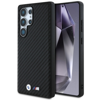 BMW ETUI CARBON DO SAMSUNG GALAXY S25 ULTRA DO MAGSAFE SKÓRZANE OCHRONA