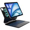 Etui Typecase Edge z klawiaturą do iPad Air 11" 2024/2025 włókno węglowe
