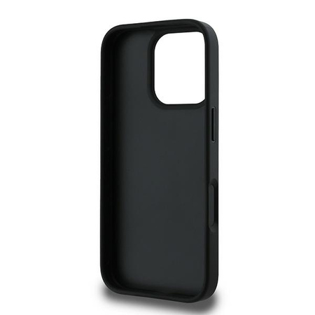 GUESS ETUI HARDCASE POKROWIEC CASE DO IPHONE 16 PRO BIG LOGO CZARNY