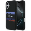 Etui BMW M Silicon Horizontal Line       MagSafe do iPhone 17 czarny