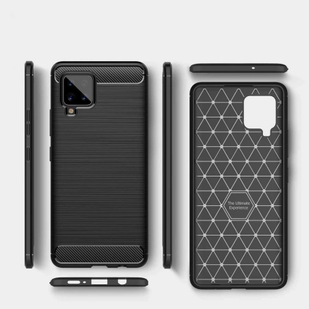 HURTEL ETUI CARBON CASE DO SAMSUNG GALAXY A42 5G WYSOKIEJ JAKOŚCI POKROWIEC